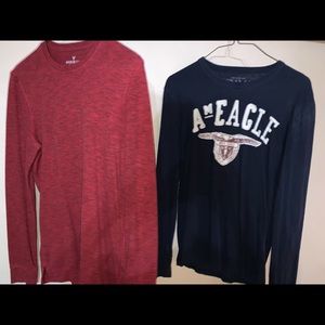 American Eagle long sleeve shirt bundle